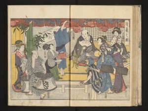 元宵节的准备工作 作者 北川宇多郎
