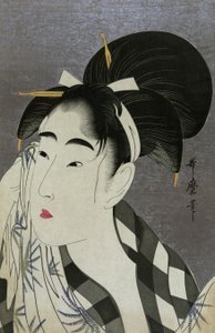 女人擦汗，1798年