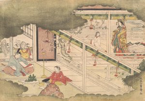 伊势物语》中的一个事件，约1790年。