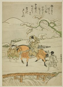 在佐野过桥 作者 北尾重正