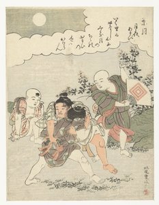 第八个月
胧月
月光下的游戏（系列名称）
月曜日（物件上的系列名称） 作者 北尾重正