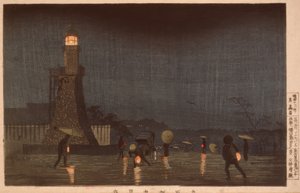 五月的库丹萨卡河的夜晚 作者 小林清史