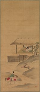 南本仲国拜访高尾夫人 作者 清原雪信