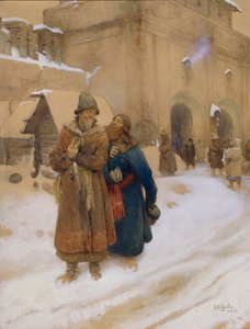 皮达奇（Podyachy），1913年 作者 克拉维迪·瓦西里耶维奇·列别杰夫（Klavdiy Vasilievich Lebedev）