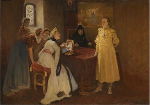 Xenia Godunova和False Dmitry