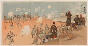 熊本正治大佐，帝国近卫炮兵团团长 作者 小林清一