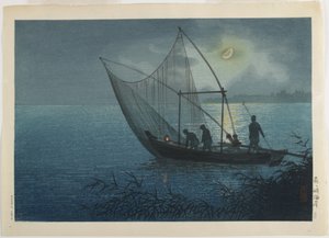 森崎海滩，约 1930-1940 年 作者 土屋光津