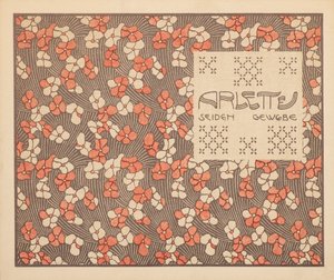 阿莱特丝织品，1901年。 作者 科洛曼·莫泽（Koloman Moser）