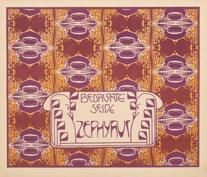 印制的丝绸泽普，1901年。 作者 科洛曼·莫泽（Koloman Moser）