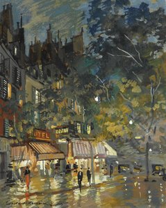 巴黎之夜咖啡厅，1936年