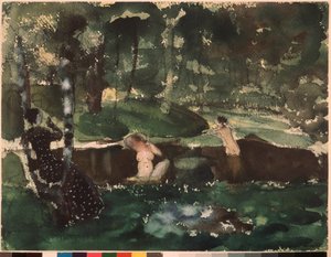 Bathers 作者 康斯坦丁·安德烈维奇·索莫夫