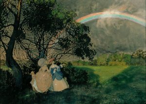 彩虹，1897年。 作者 康斯坦丁·安德烈耶维奇·索莫夫