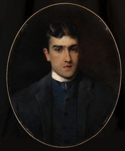 Lucien Guitry的肖像1860 1925 作者 康斯坦丁·埃戈罗维奇·马科夫斯基