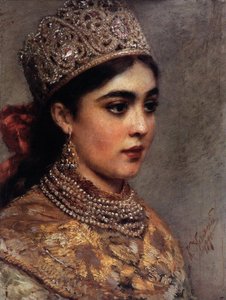 博雅女人（1890） 作者 康斯坦丁·埃戈罗维奇·马科夫斯基