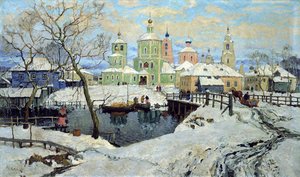小村庄Torzhok，1917年。