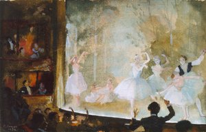 俄罗斯芭蕾舞团，香榭丽舍大街：Les Sylphides，1932年
