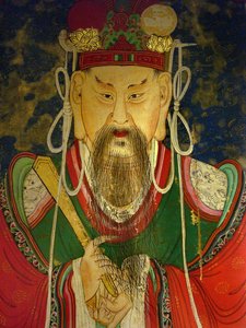 细节，第十代国王（延山君）的肖像
