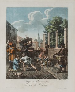 Pristenok游戏，约1812年