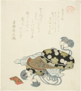 第 191 段（Hyaku kyujuichi dan），选自 "浅草组闲暇随笔（浅草川鹤鹤谷）"系列 作者 久保顺曼