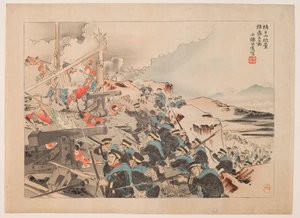 伊苏山炮兵阵地陷落