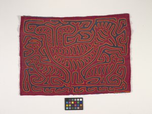 衬衫面板（Mola）（照片） 作者 库纳印第安文化