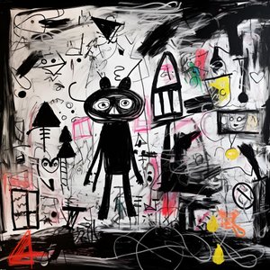 一个 3 岁孩子画的画 4