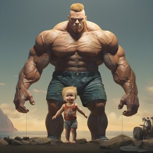 令人生畏和下流的举重运动员类固醇怪胎buff babe与巨大的肌肉男 1