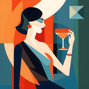 30 年代风格的女性 4