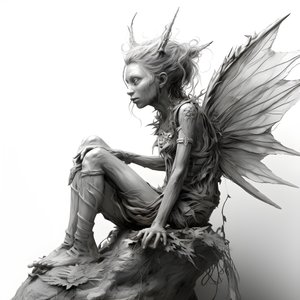 小精灵 3 号全身素描