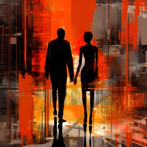 男红、女橙、黑4