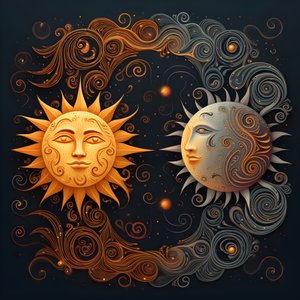 太阳和月亮 1