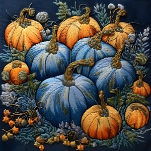 Blautoenen 3 的 Stickereikuerbisse