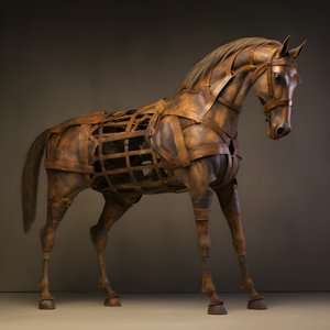 拟人化 Pferd 4