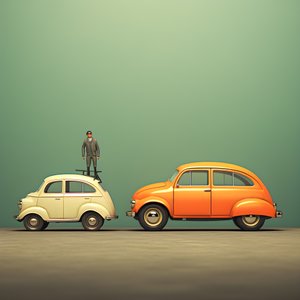 一辆大车和一辆小车2