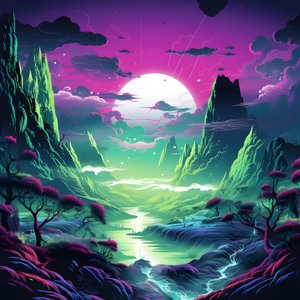 超现实抽象景观 1