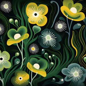 当代抽象造型 Marimekko 1