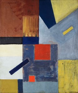 抽象成分；抽象成分，1923-1924年 作者 库尔特·史威特