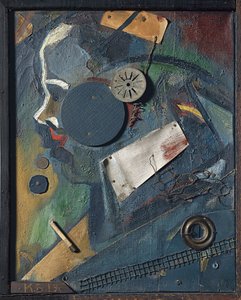 Merzbild 1A精神科医生，1919年