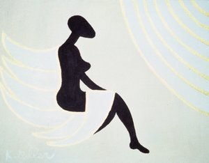 天使女士》，2005 年（丙烯酸画布）