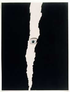 监视之下》，2006 年（丙烯酸画布） 作者 柯蒂斯·L·米勒