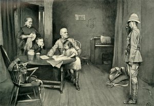 1901年，奥兰治格罗夫旅馆的罗伯茨勋爵：一次特征事件。 作者 戴维