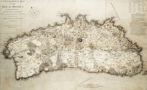 米诺卡地图 作者 LS德拉罗谢特