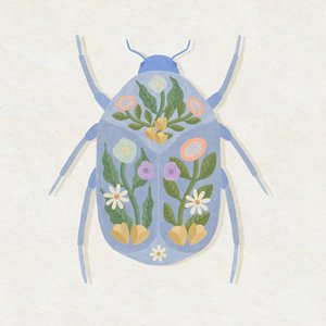 春暖花开甲虫，2023（数码）