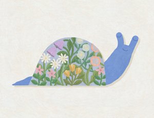 春暖花开蜗牛》，2023 年（数字版）
