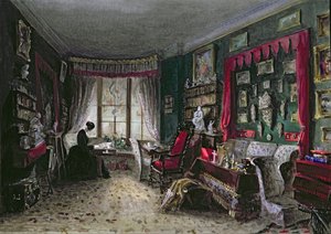 我们在伦敦的客厅，1849年 作者 Honoria Cadogan夫人