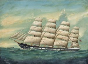 乘风破浪的四桅船 Romsdal 号