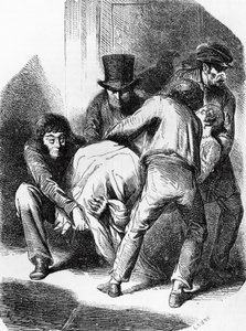 朗热公爵夫人》的插图，由Honore de Balzac (1799-1850)创作的多卷本小说集《人间喜剧》，由Laisne雕刻。 作者 莱恩莱恩