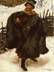 列夫·托尔斯泰的小说《哈吉·穆拉德》插图，1924年