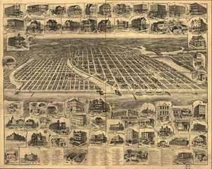 阿斯伯里帕克，海洋格罗夫及附近地区，新泽西州 1897 年。 作者 兰迪斯和休斯