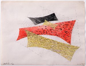 抽象构成 作者 拉斯洛·莫霍利·纳吉（Laszlo Moholy Nagy）